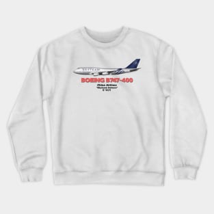 Boeing B747-400 - China Airlines "Skyteam Colours" Crewneck Sweatshirt